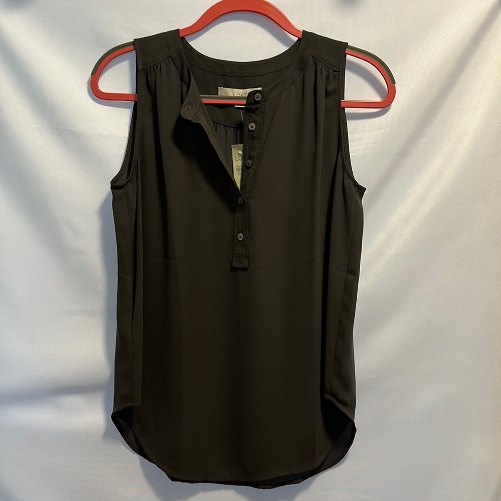 Dark grey Loft Blouse